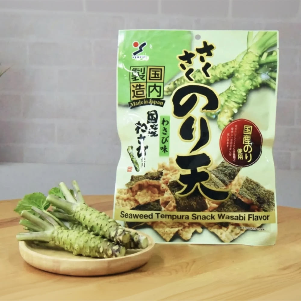 IDB Sakusaku Nori Ten Wasabi Flavor