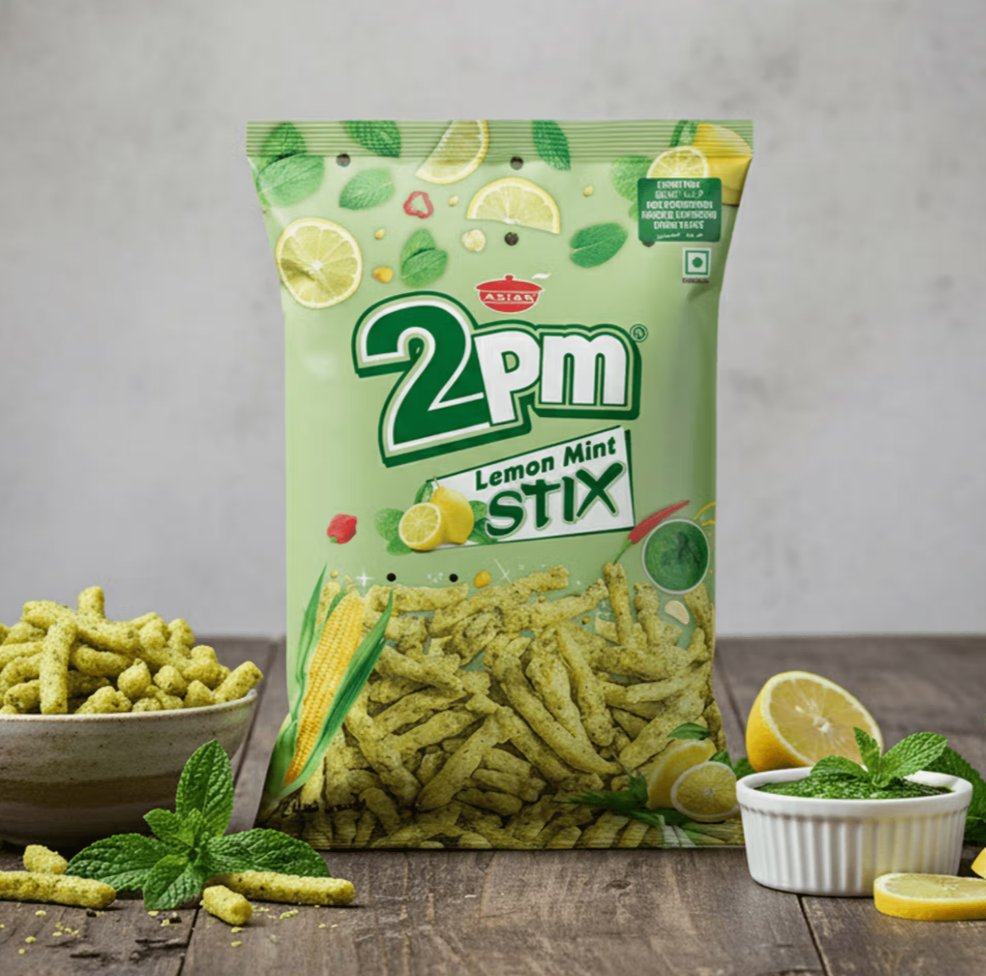 2PM Lemon Mint STIX Snack (70g)