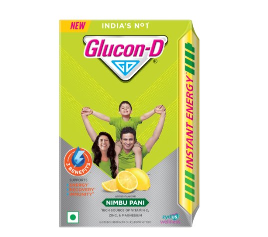 Glucon-D Instant Energy Nimbu Pani Flavour